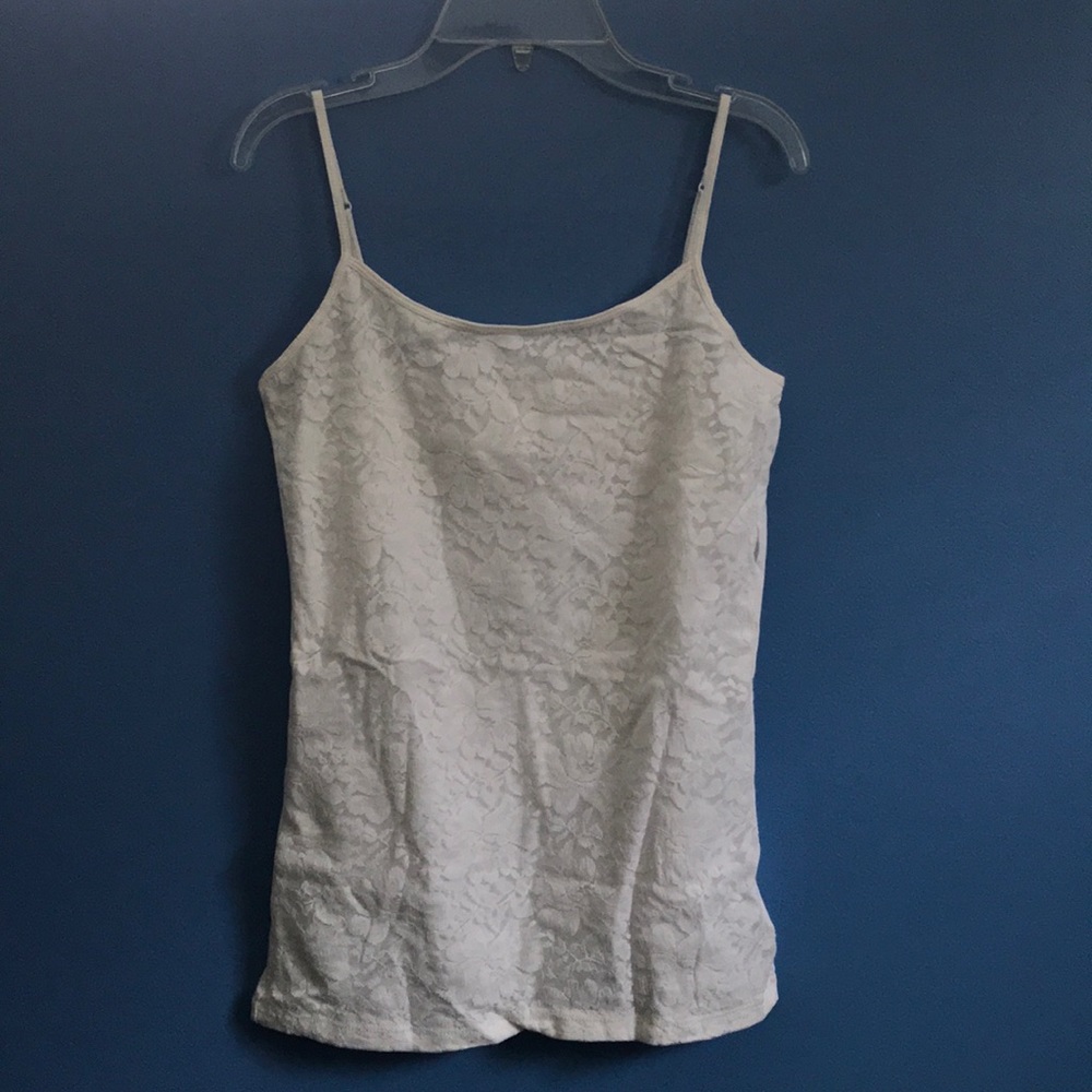 Aero White Lace Cami
